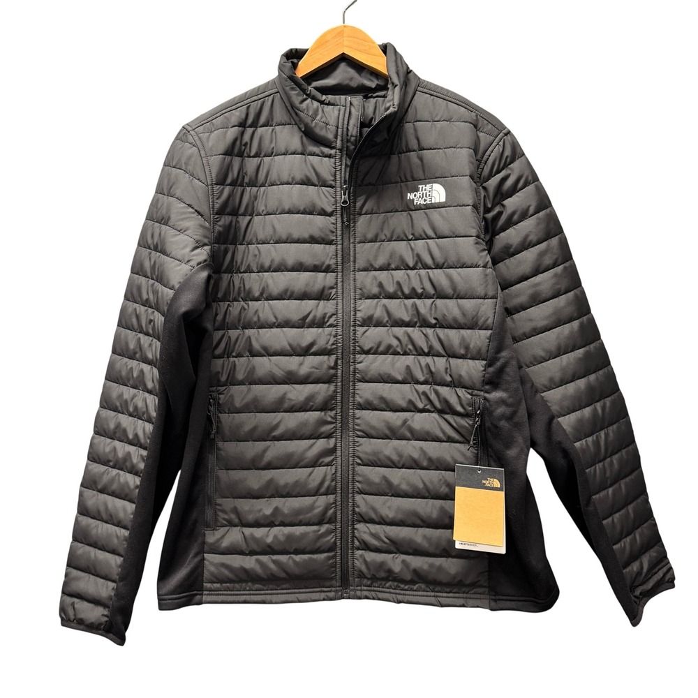 The North Face Mens L Canyonlands Hybrid Jacket TNF Black Outdoor Slim Fit NEW